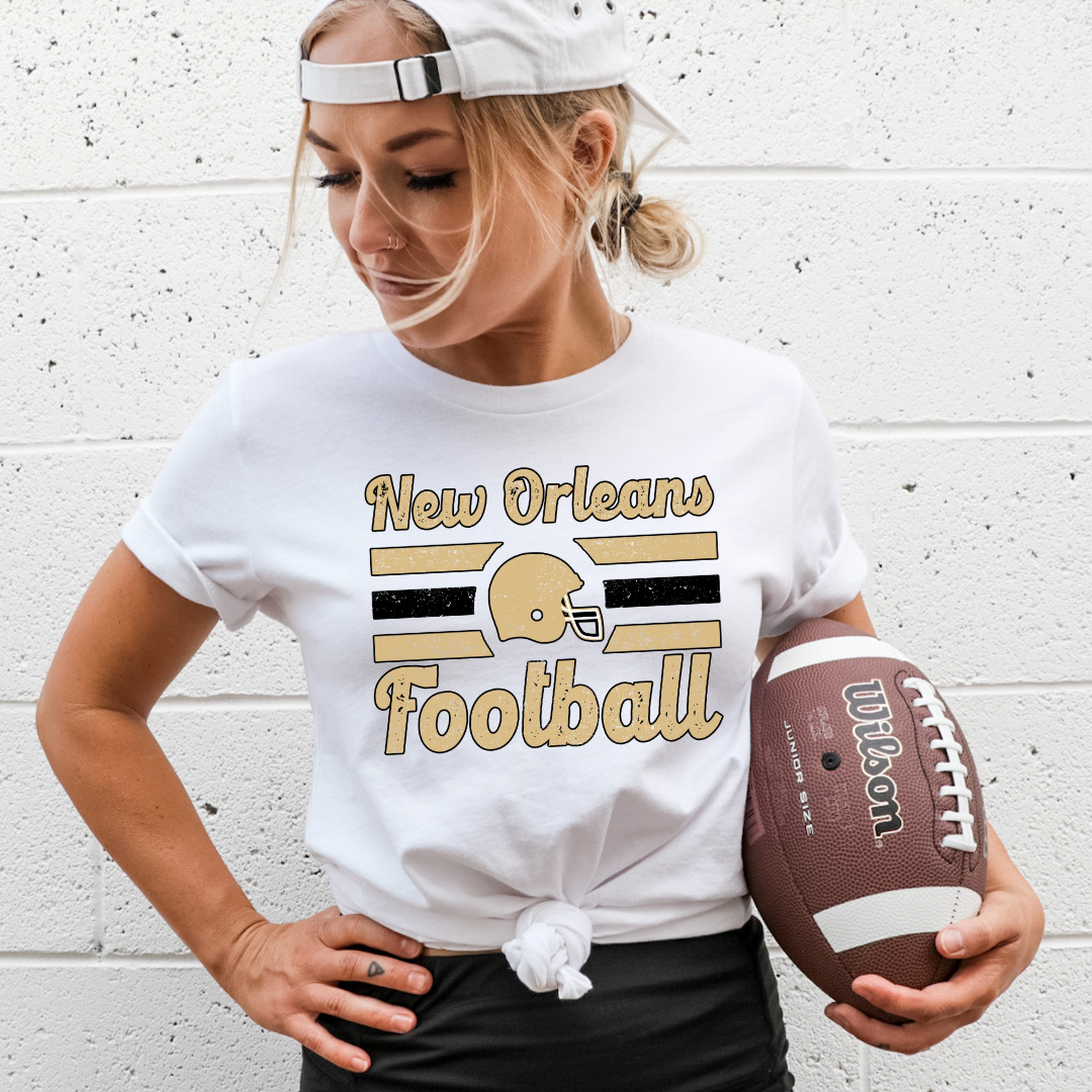 New Orleans Football Distressed