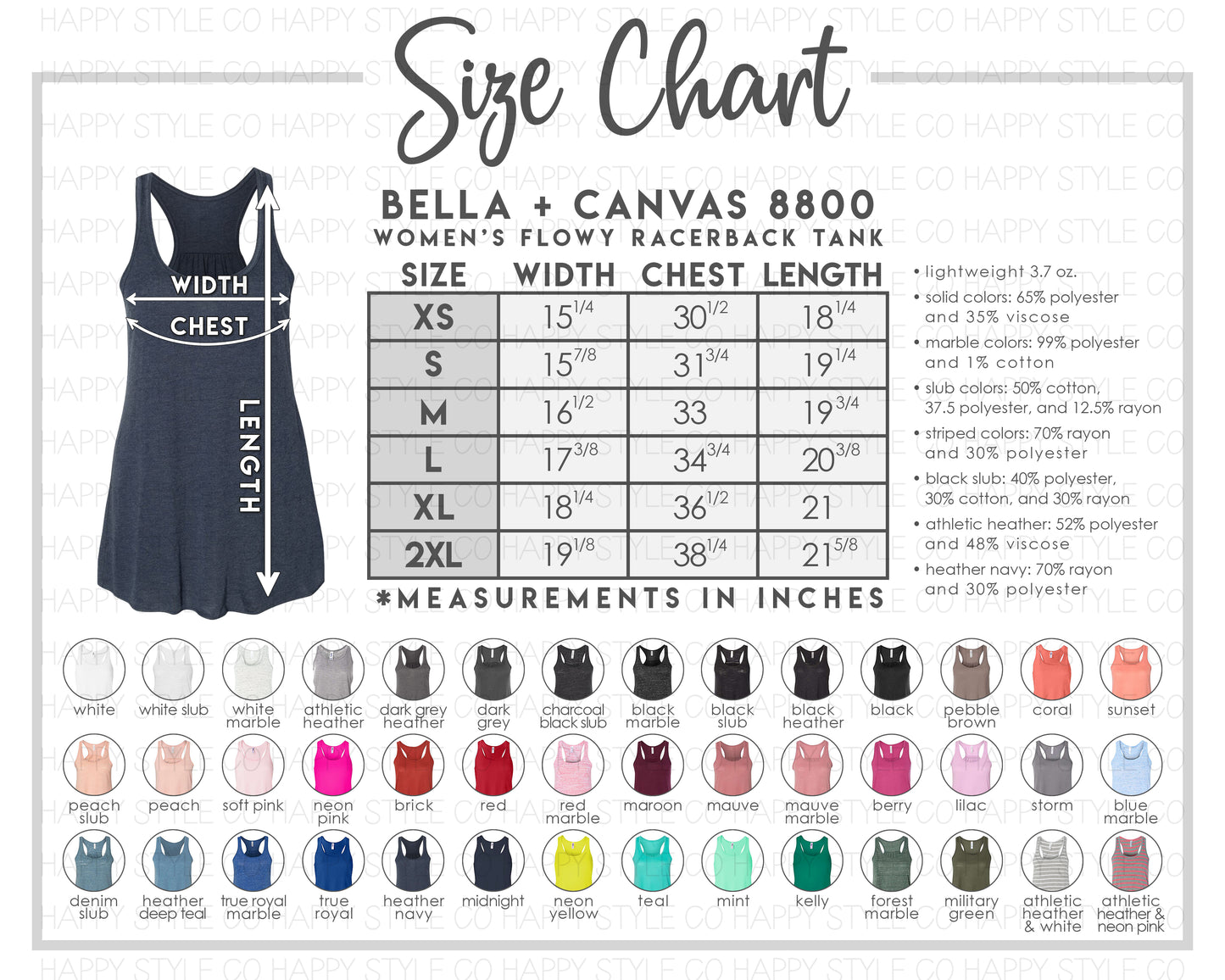 Women's Flowy Racerback Tank