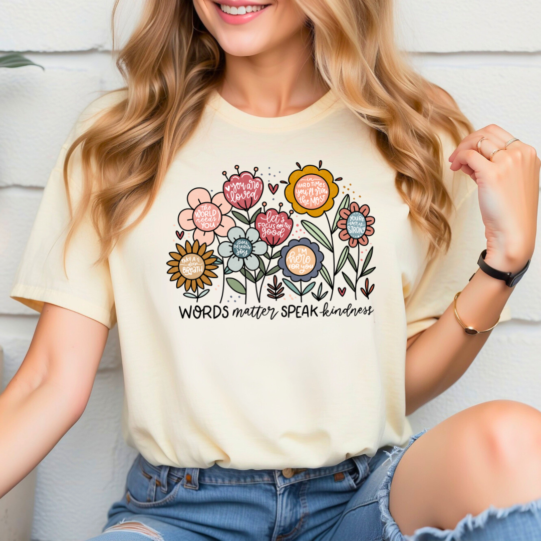 Words Matter Speak Kindness