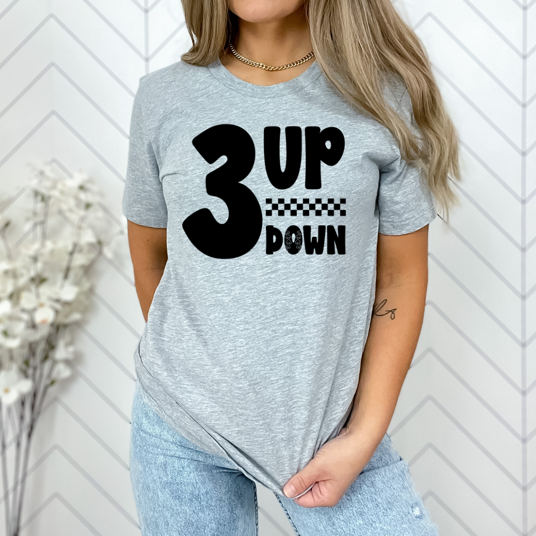 3 Up 3 Down - Checkered