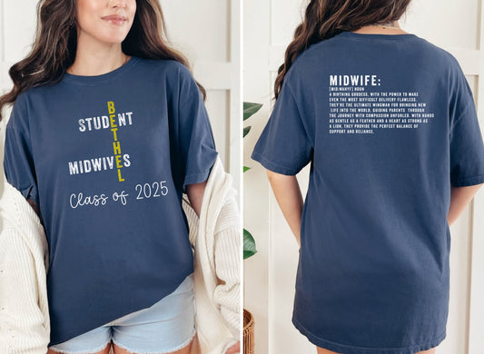 Midwives Class Front and Back
