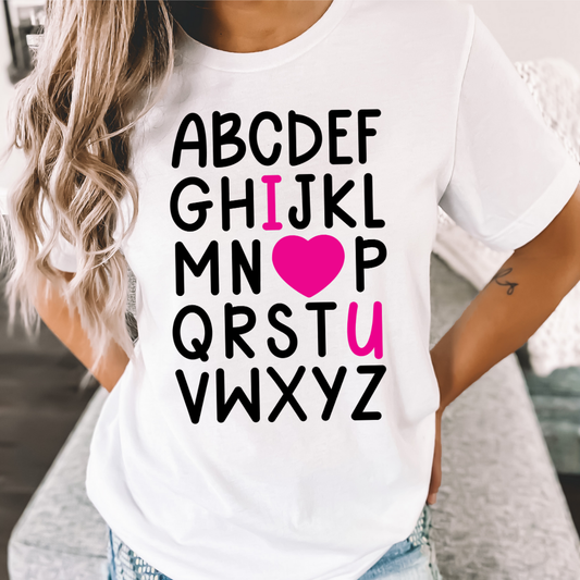 ABC I (Heart) Love You