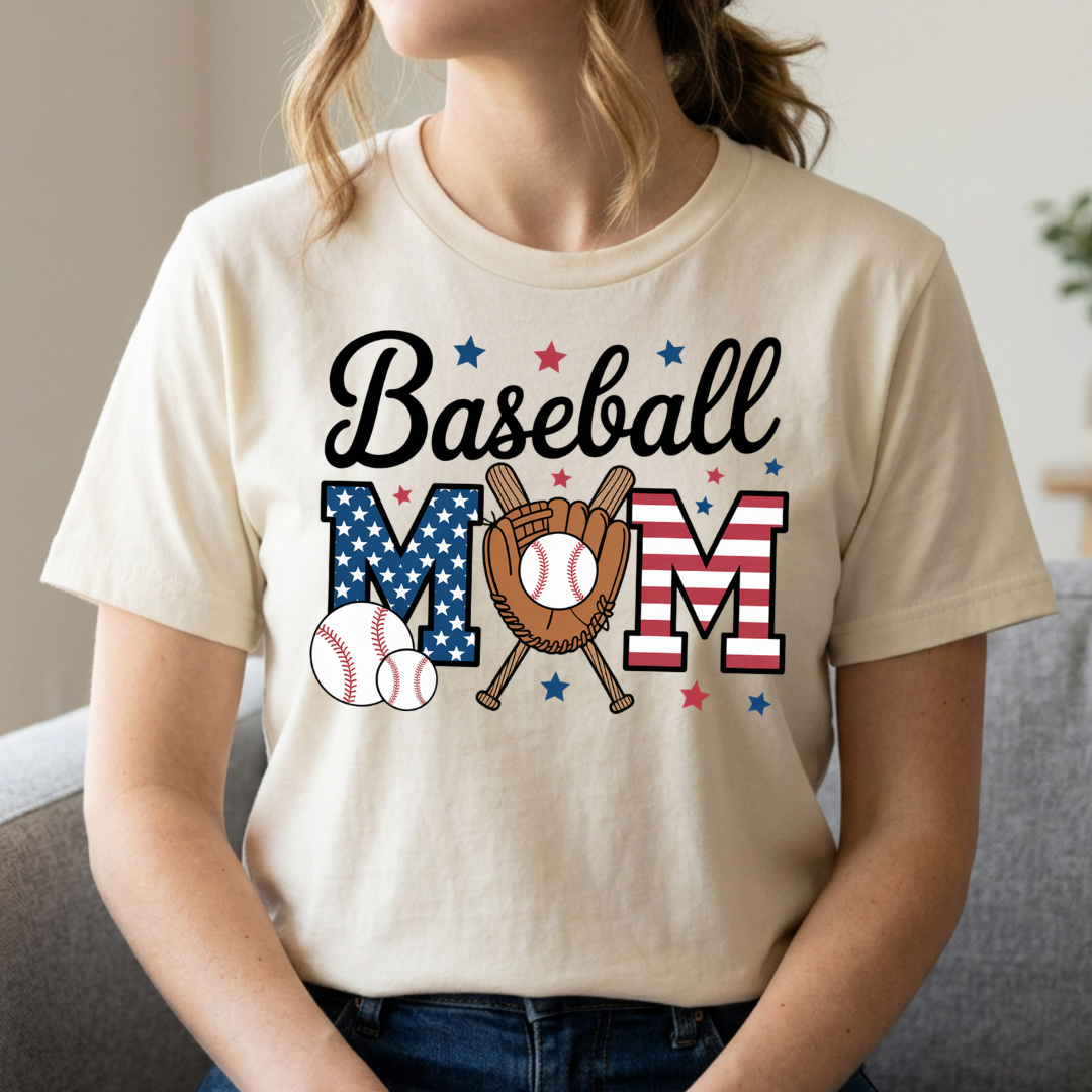 Baseball Mom 4th of July