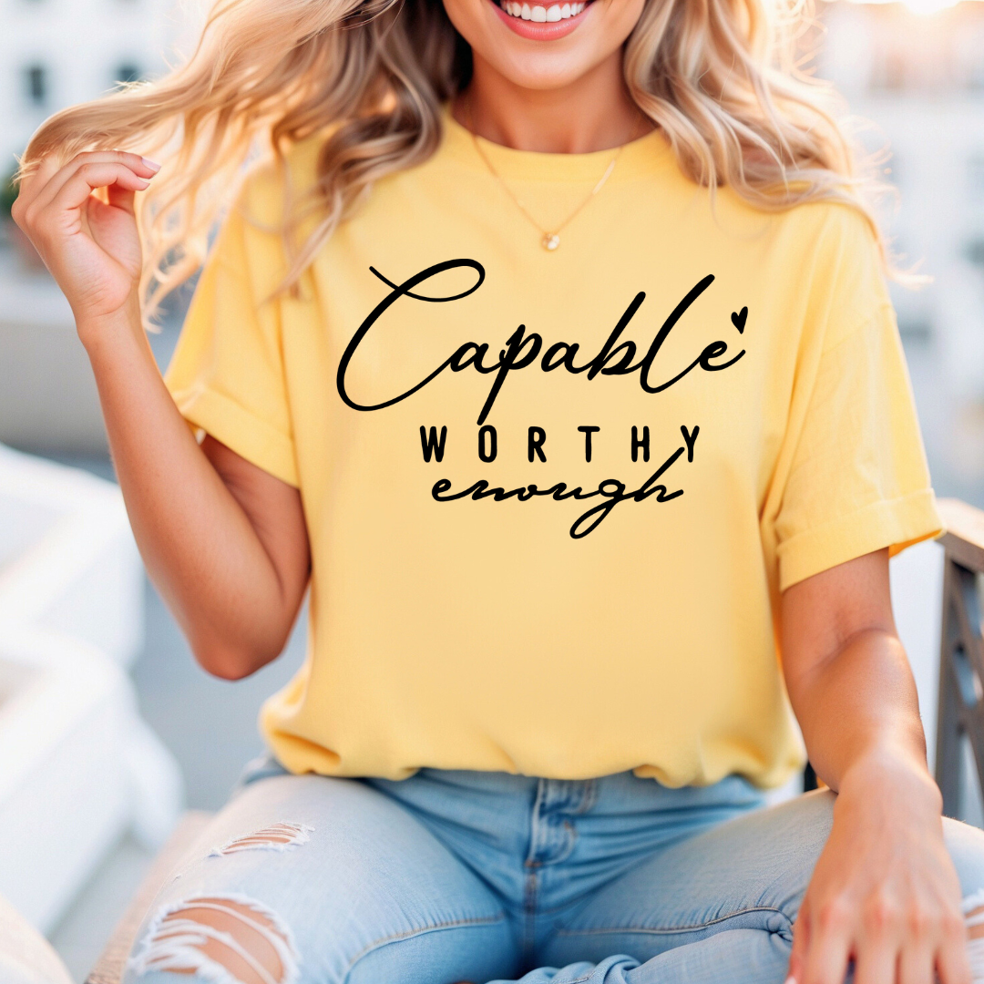Capable Worthy Enough