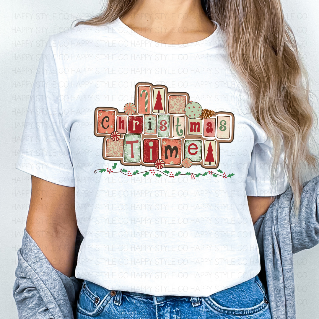 Christmas Time - Boxed Letters