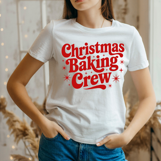 Christmas Baking Crew Red