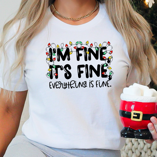 Christmas Lights - I'm Fine It's Fine