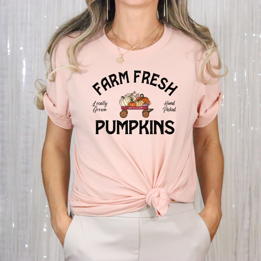 Farm Fresh Pumpkins Distressed