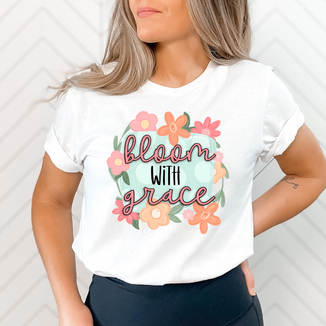 Floral Bloom with Grace