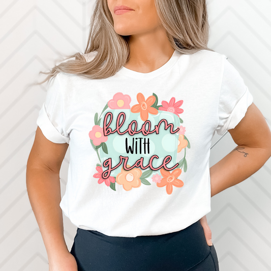 Floral Bloom with Grace