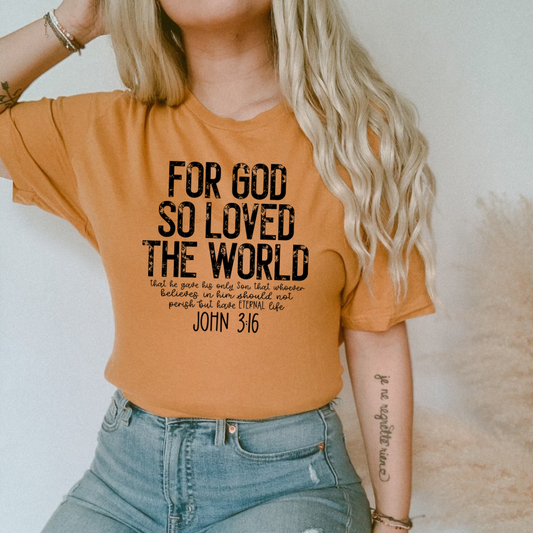 For God So Loved the World