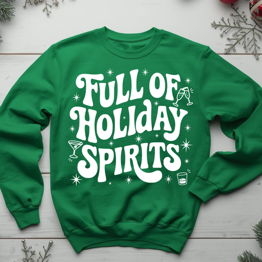 Full of Holiday Spirit White