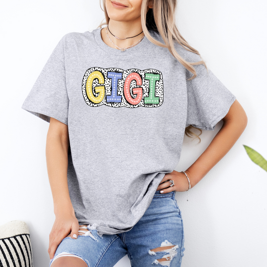 Gigi Outline Text