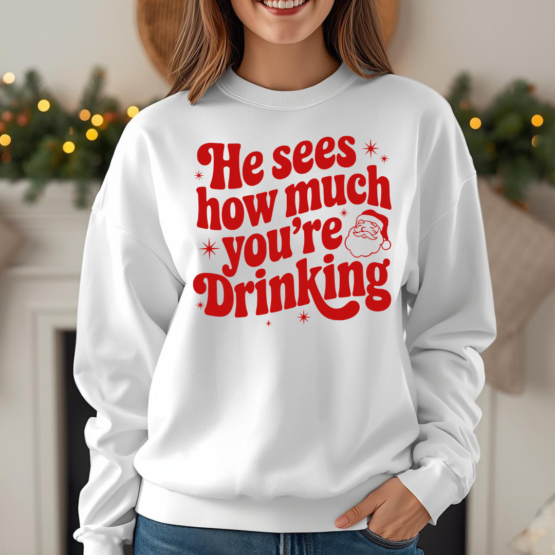 He Sees How Much Red