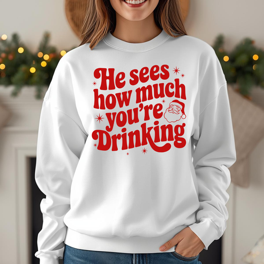 He Sees How Much Red