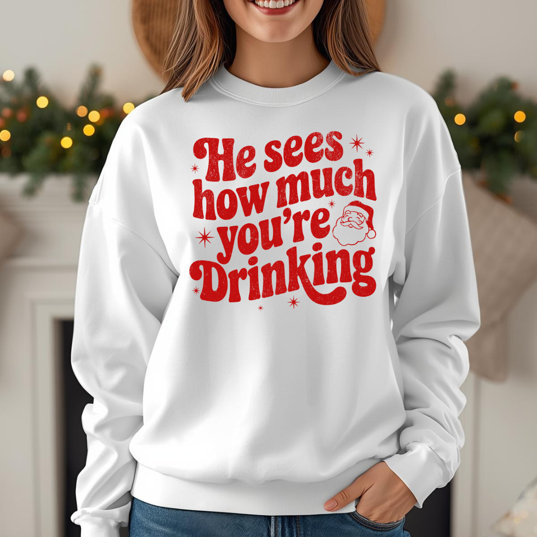 He Sees How Much Red Grunge