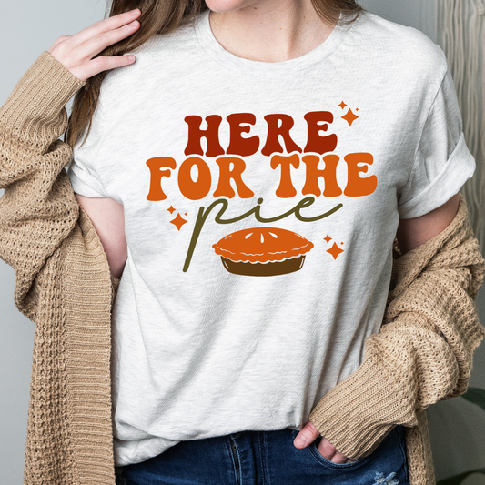 Here for the Pie - Colored Text