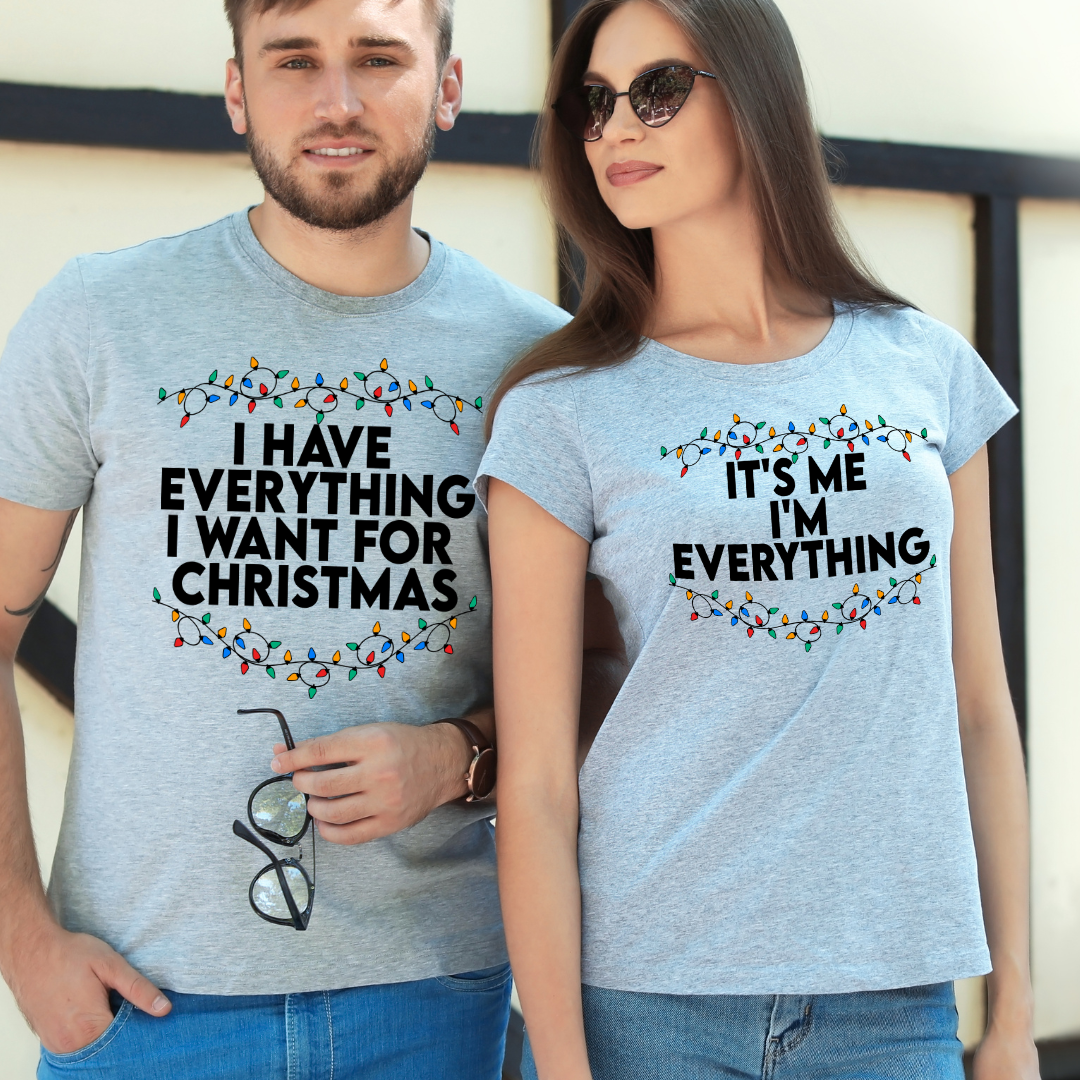 I Have Everything I Want for Christmas Black