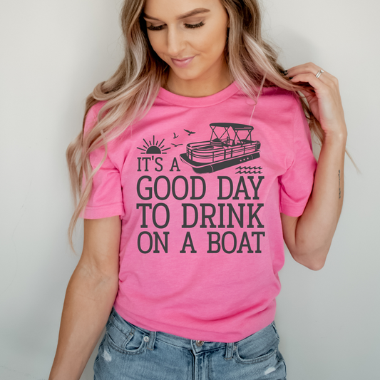 It's a Good Day to Drink on a Boat