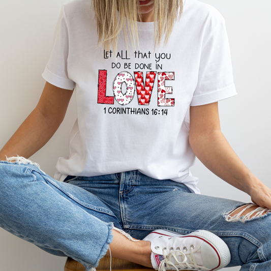 Let All that You Do - Graphic Inlays