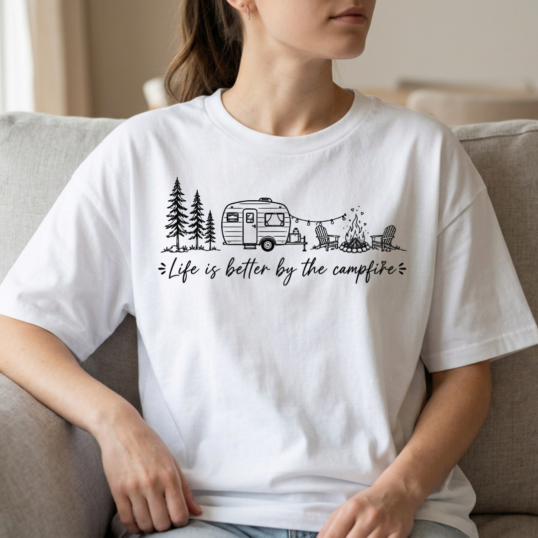 Life is Better by the Campfire