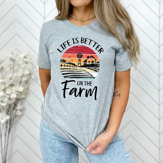 Life is Better on the Farm Rainbow