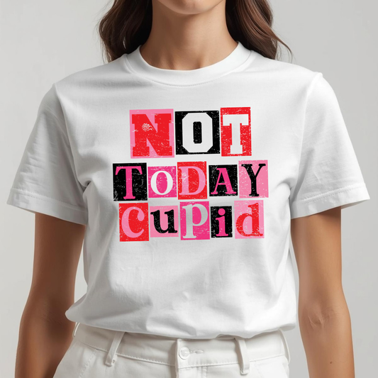 Not Today Cupid – Vintage Cutout Letter