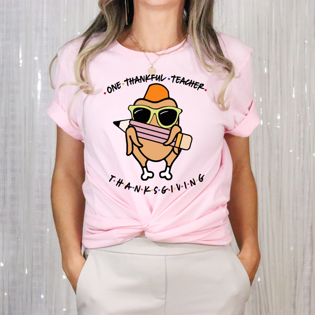 One Thankful Teacher Turkey