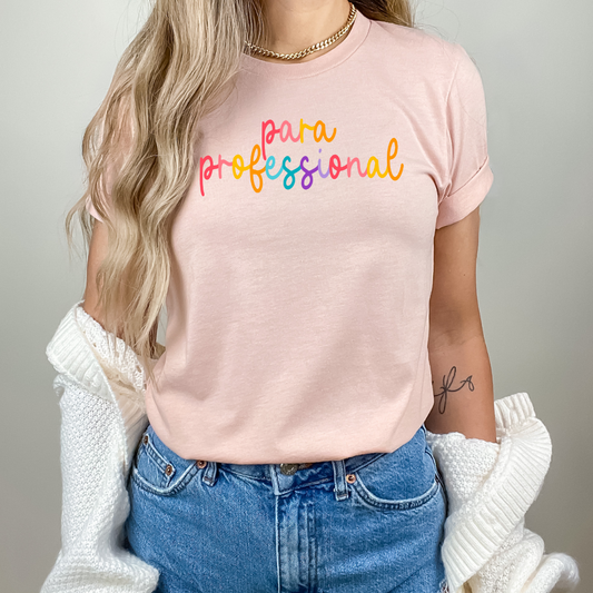 Para Professional Colored Cursive