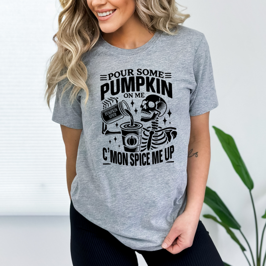 Pour Some Pumpkin On Me Skellie