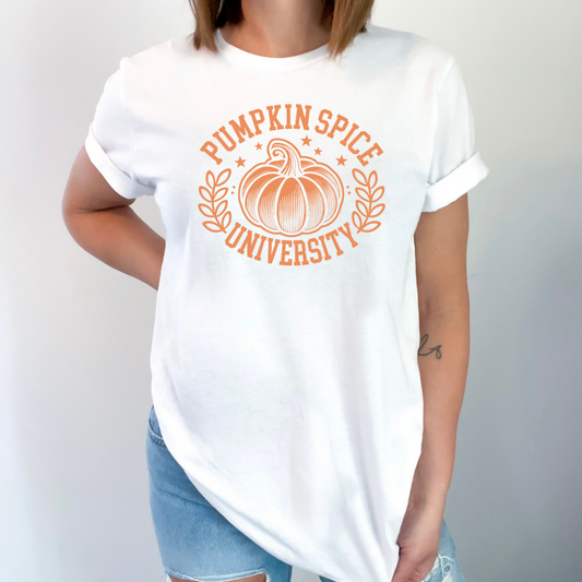 Pumpkin Spice University Orange