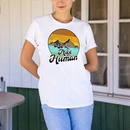 Retro Be a Nice Human
