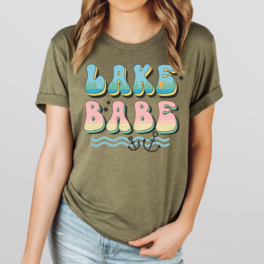 Retro Lake Babe