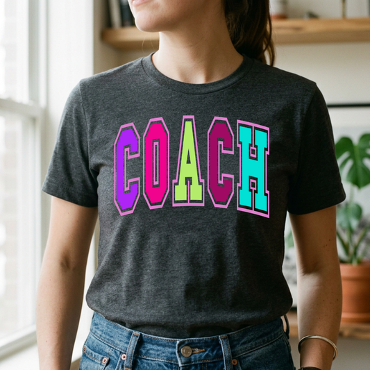 Retro Neon Coach