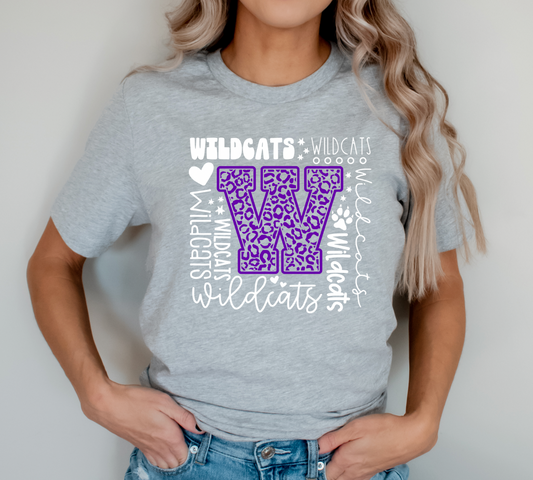 Wildcats Word Collage