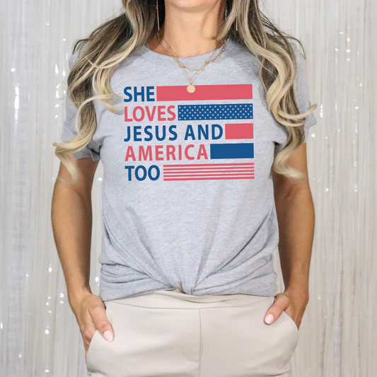 She Loves Jesus and America