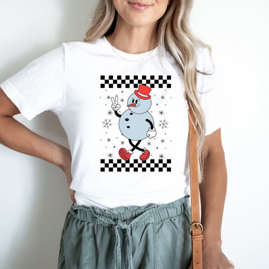 Snowman Red Hat