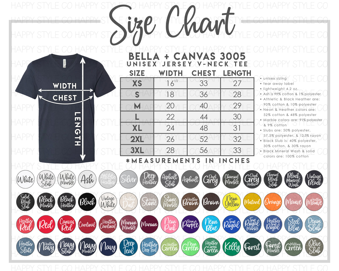 Unisex V-Neck T-shirt