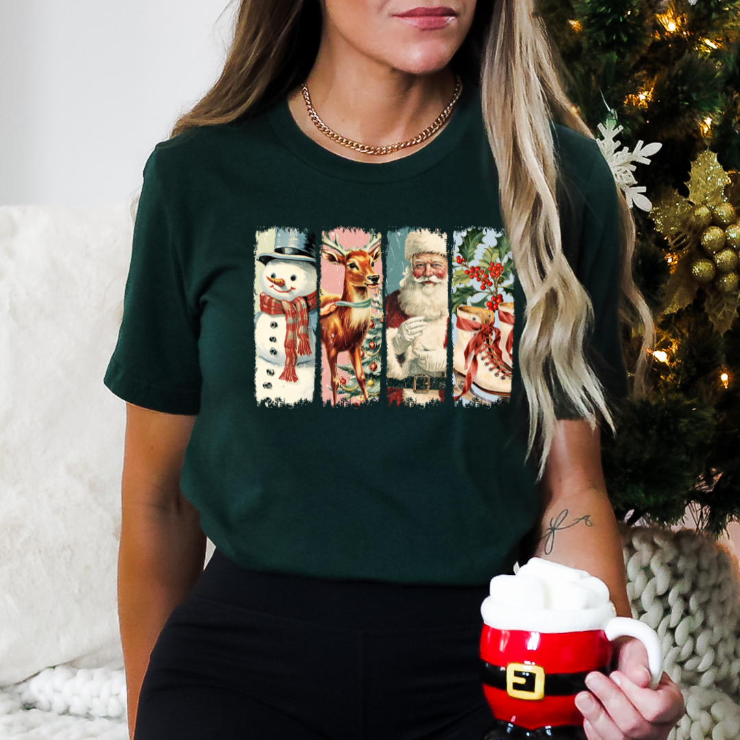 Vintage Christmas Scenes