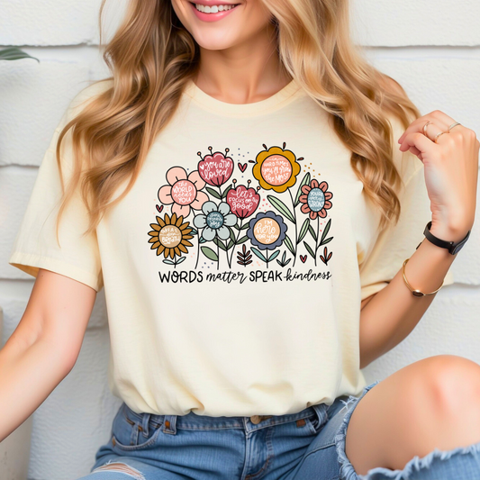 Words Matter Speak Kindness