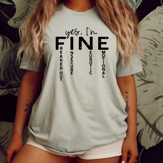 Yes, I'm Fine