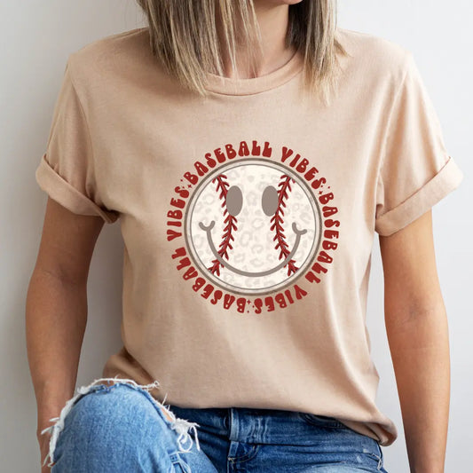Baseball Vibes Smile