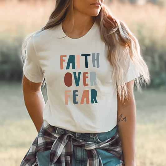 Faith Over Fear - Boho