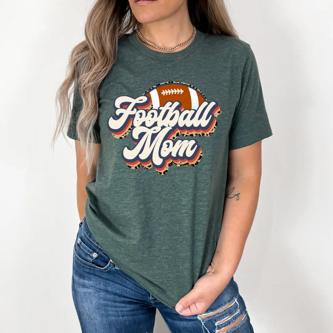 Football Mom Leopard
