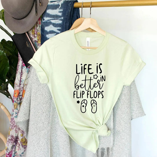 Life is Better in Flip Flops - Happy Style Co