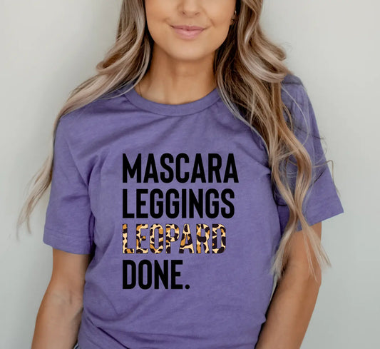 Mascara Leggings Leopard Done