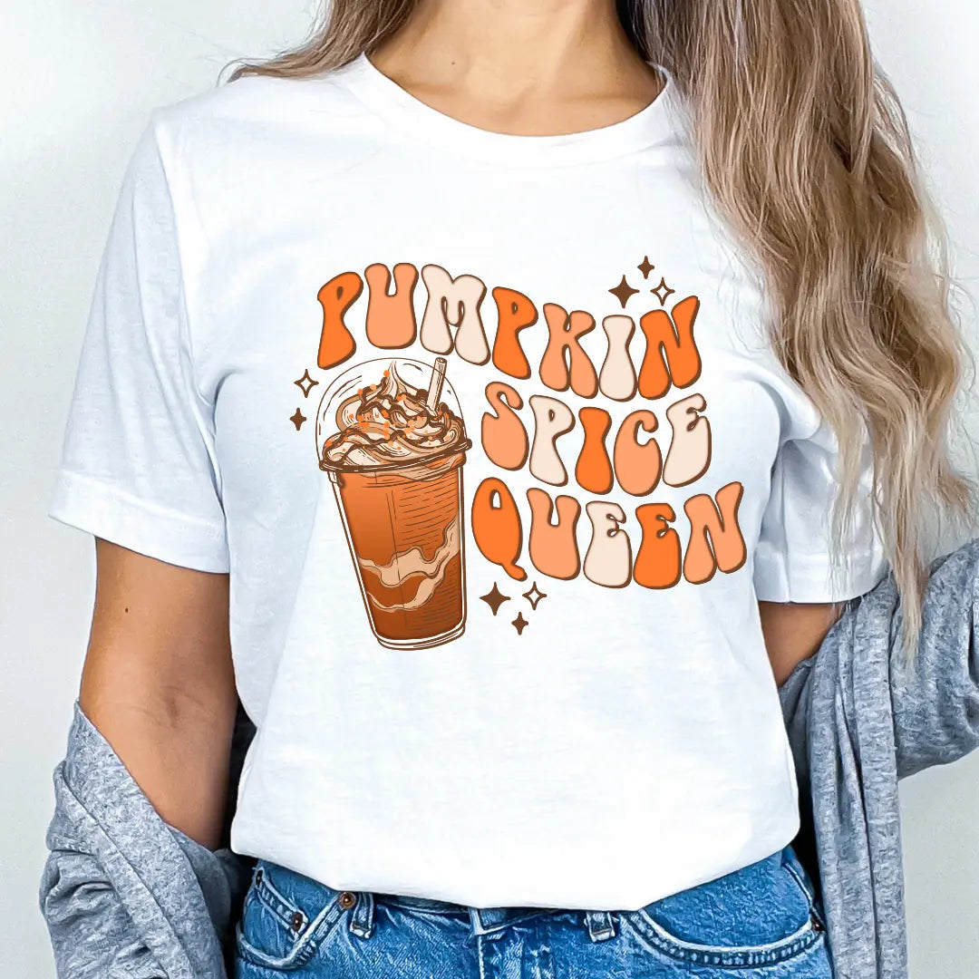 Pumpkin Spice Queen Retro Coffee