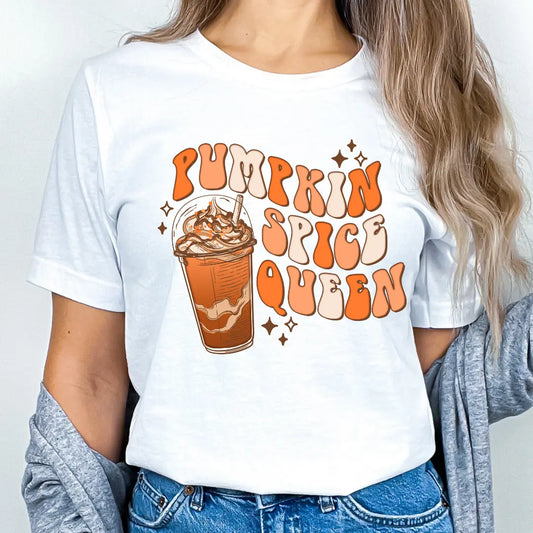 Pumpkin Spice Queen Retro Coffee