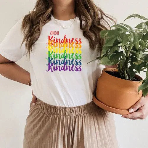 Rainbow Choose Kindness - Happy Style Co