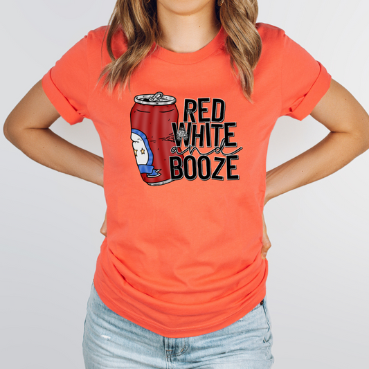 Red White and Booze Colored